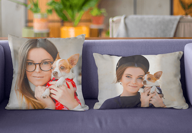 Personalised Photo Pillows for Any Room