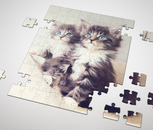 Custom Pet Photo Puzzles